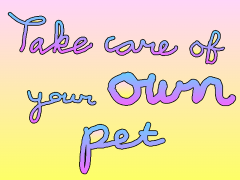 Take care of your own virtual pet!