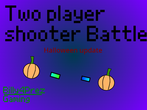 2 player shooter battle Halloween Update