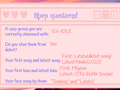 Kpop questions!