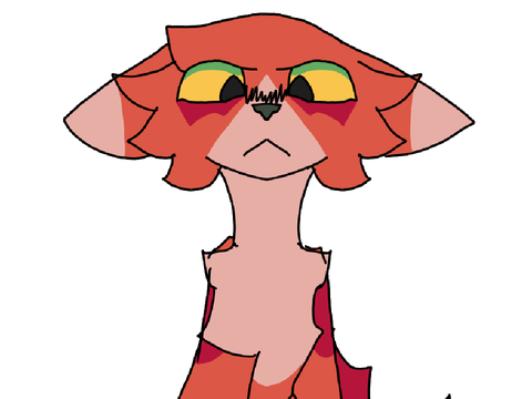 Collab found! - 12 - Burning Pile - Bluestar AU