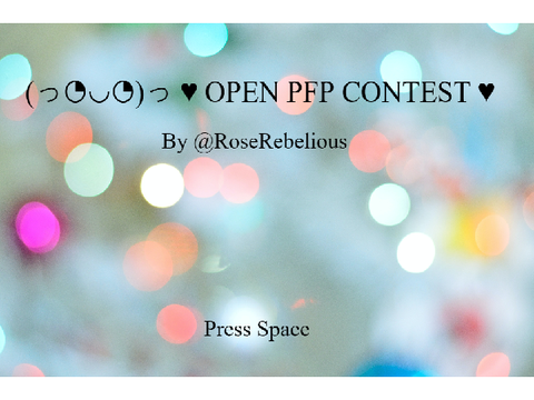 ~OPEN~PFP CONTEST