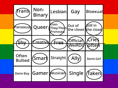 LGBTQ+ Bingo remix remix
