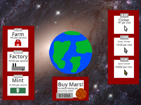 Planet clicker