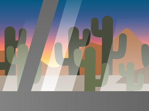 Desert Scrolling Background