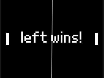 Two player pong
