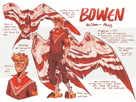 updates + new character ref