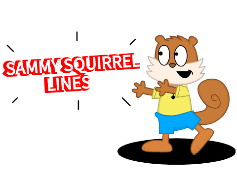 Sammy Squirrel Lines!