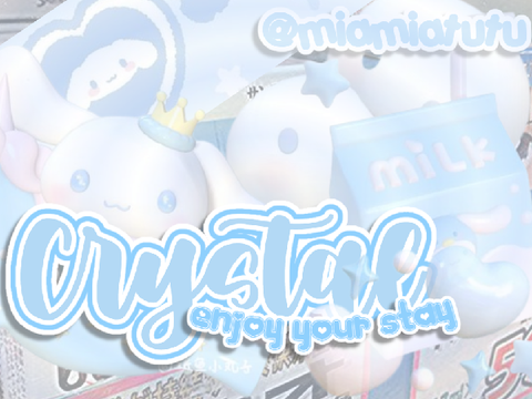 entry!! ˚•͈ ᗜ•͈ )ノ 1k+ bce for crystal !!
