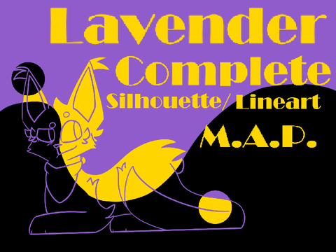 Lavender || Complete OC Palette Map