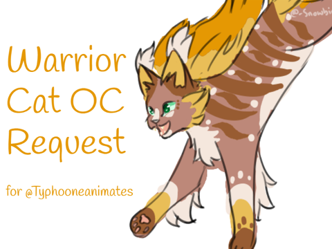 Warrior Cat OC Design For @Typhooneanimates