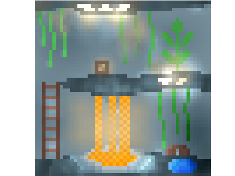 Cave - Pixel art