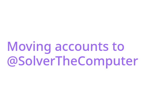 Moving Accounts