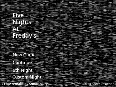 Five Nights at Freddy's v1.02 remake