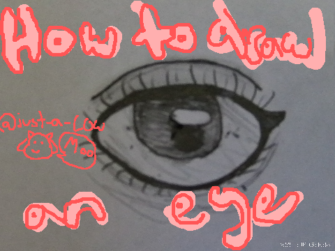 How to Draw a Semi-Realistic (sort of) Eye