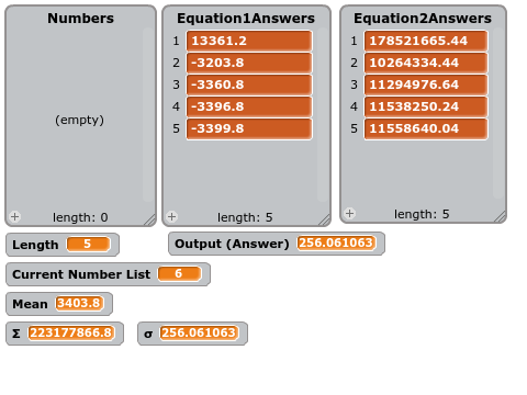 Standard Deviation Calculator