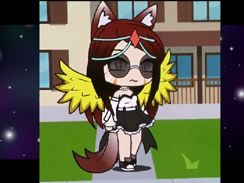 new fire oc+can i edit your gacha oc's remix
