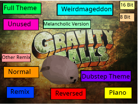 Gravity Falls Themes 2.8 But eggdog dances