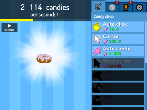 Donut Clicker