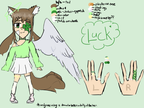 -+ luck || secret santa '22 ,,