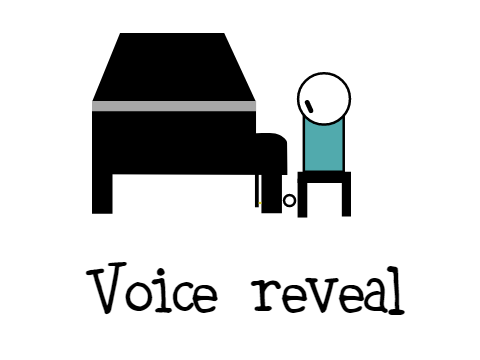 Voice reveal