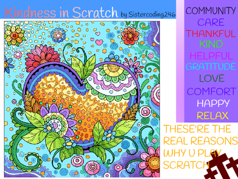 My Art Collection|Kindness in Scratch #all #trending #popular #art #Christian #music