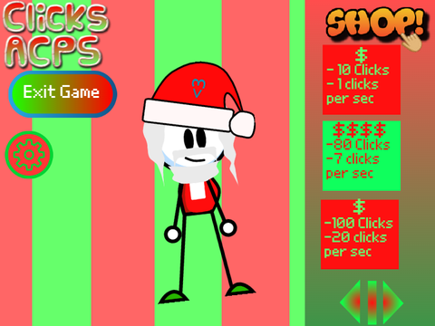 Christmas clicker game