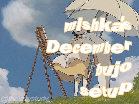 ミᨳ dec. bujo setup! ⁺