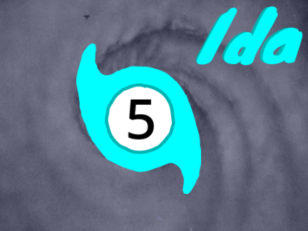 Animation of Typhoon Ida (1958)