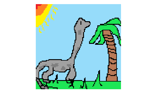Brachiosaurus art