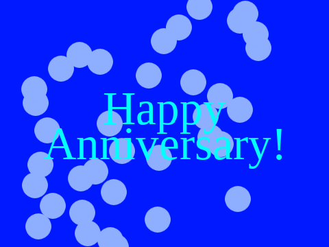 My 1 Year Anniversary