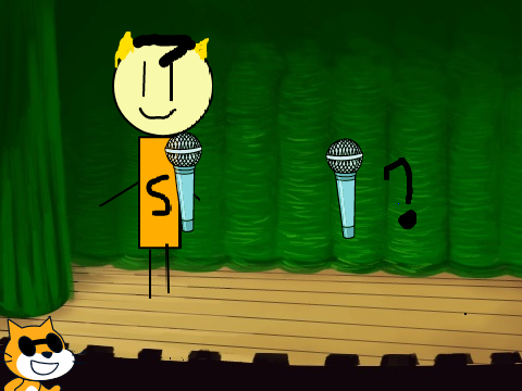 Add yourself/OC on stage 