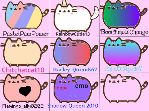 Add yourself as a Pusheen!!  remix