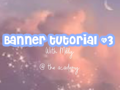 banner tutorial!