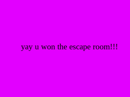 Escape Room