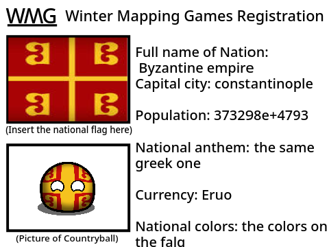 Winter Mapping Games sign-ups remix