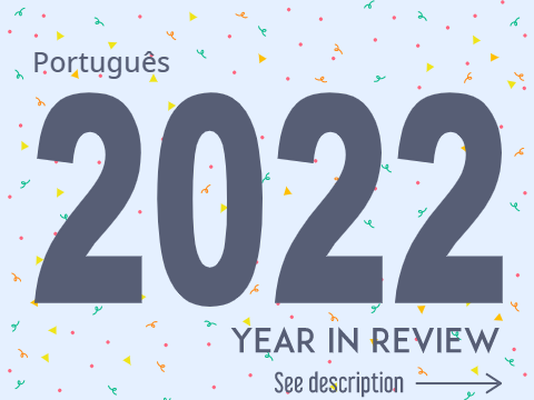 Português | 2022: A Year in Review - "Retrospectiva"