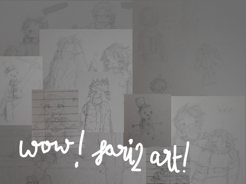 traditional art dump // april - december 