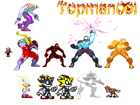 multiple sprites