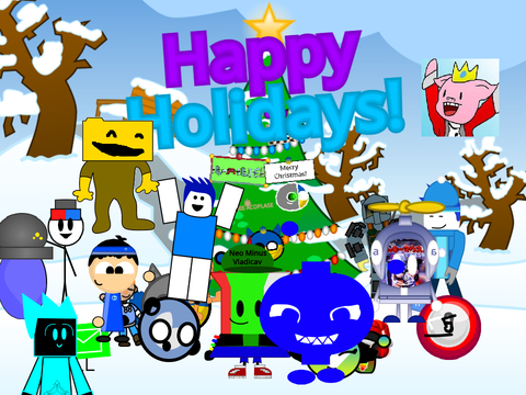 AY: Posing Near The Christmas Tree (Remix 19)