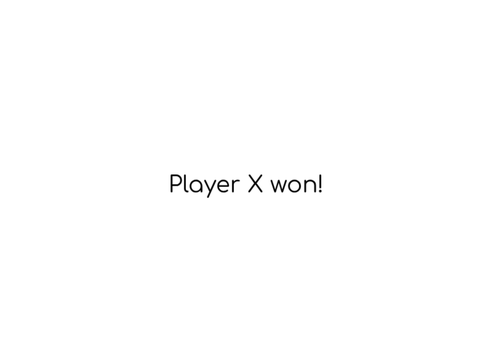 Always winning Tik-Tak-Toe Robot!