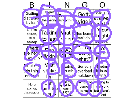 ADHD Bingo remix