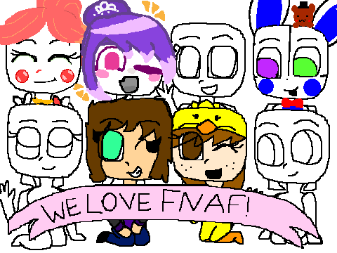 Add Yourself If You Love FNaF!  remix remix