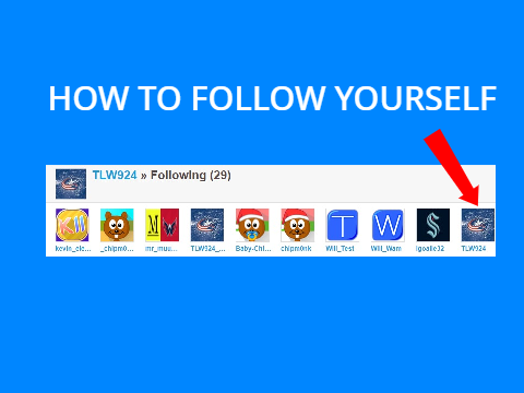 How to Follow Yourself