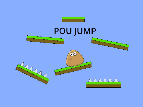 Pou jump #games #all