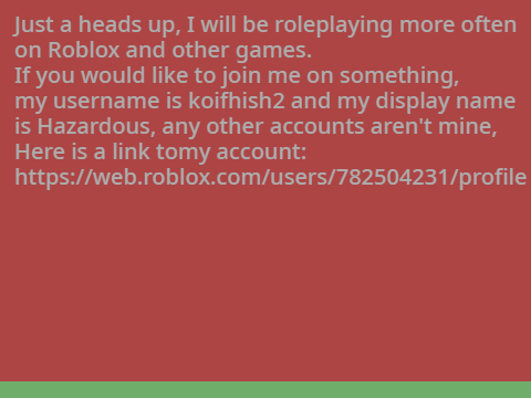 Announcement! (Must Read)