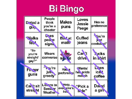 Bisexual Bingo!  