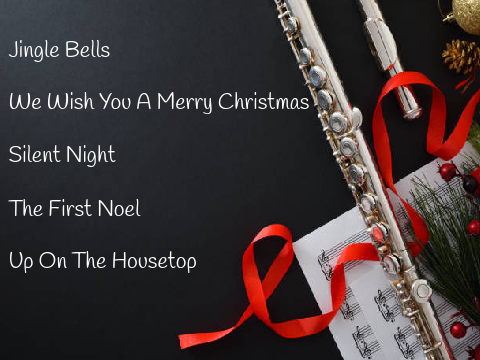Christmas Songs On The Flute