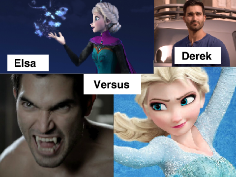 Derek Hale versus Elsa