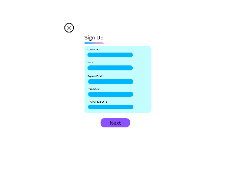 Sign Up UI