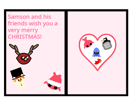 Christmas Card ( Shrimp )
